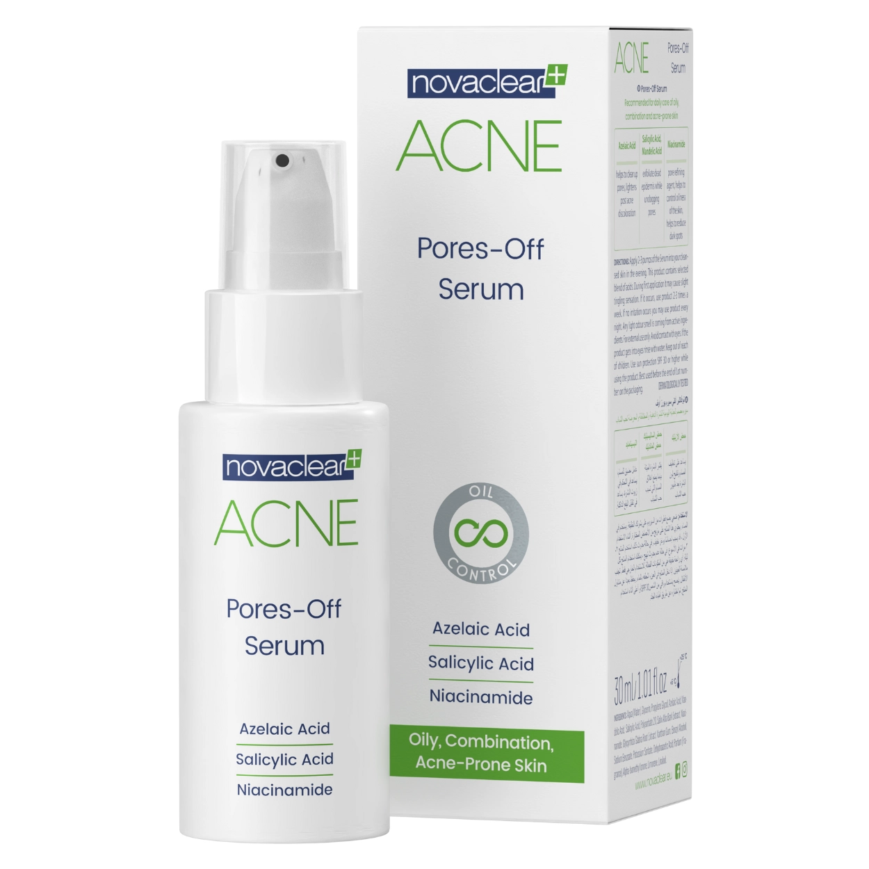 novaclear-acne-pores-off-serum-azelaic-acid-salicylic-acid-niacinamide-30-ml-box