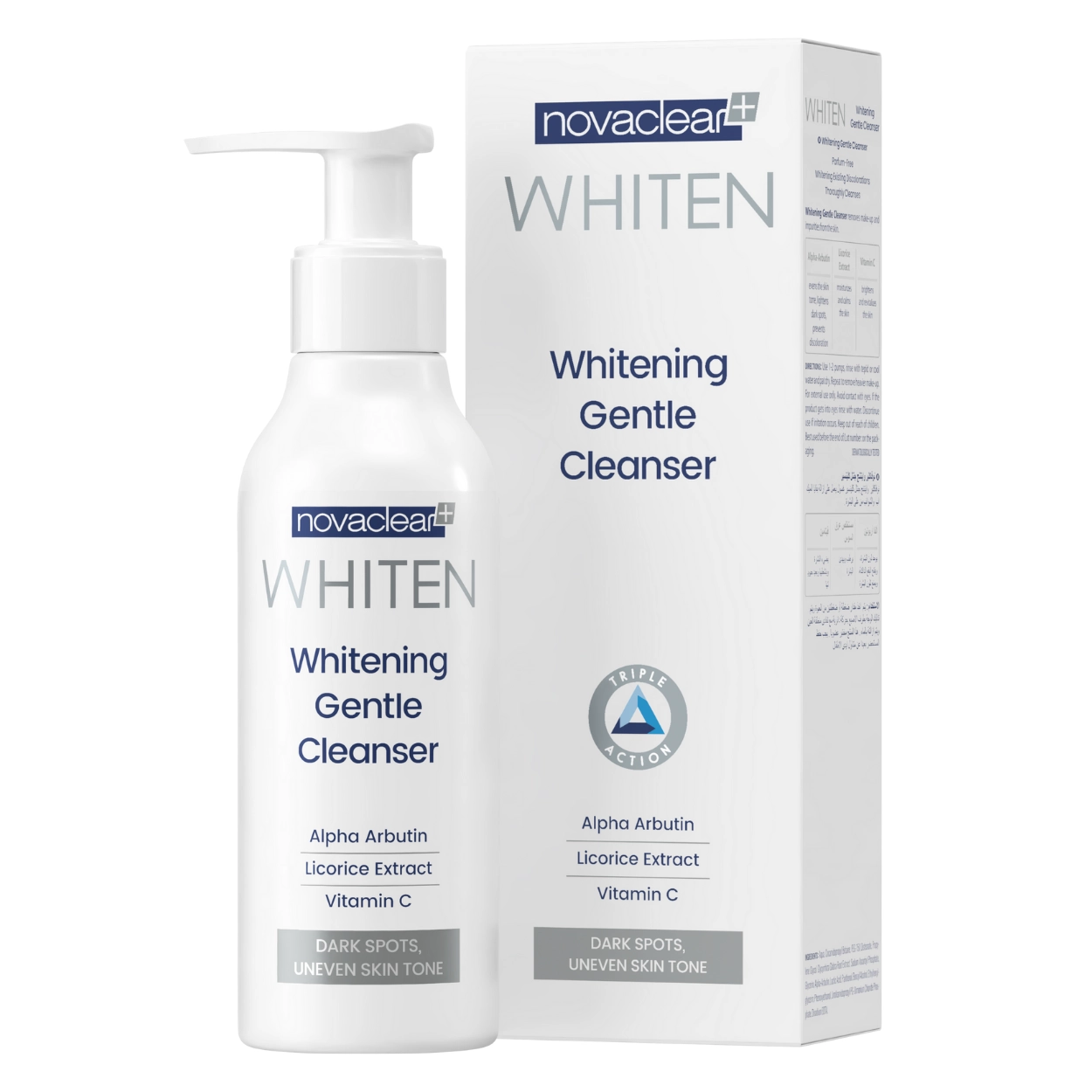 novaclear-whiten-whitening-gentle-cleanser-alpha-arbutin-licorice-extract-vitamin-c-150-ml-box